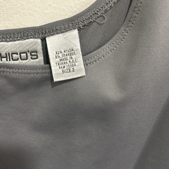 Chicos Grey tank top super comfortable - Picture 3 of 6